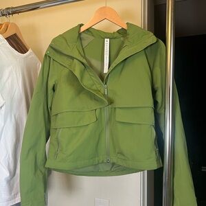 Lululemon Athletica Hooded Jacket Green Size 2